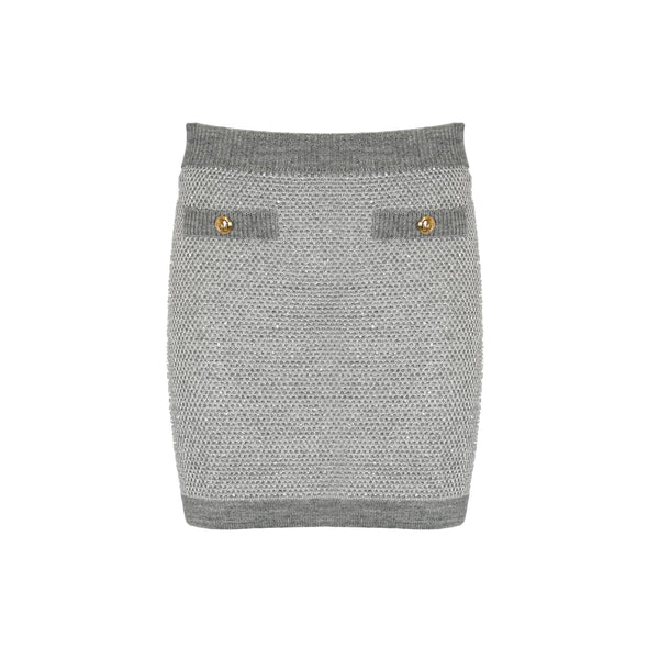 Elisabetta Franchi Gonna corta Gonna Donna mini in maglia 40 - Francavilla Moda